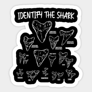 Shark Teeth Short Sleeve Sticker